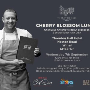 Cherry Blossom Lunch with Chef Dave Critchley at Thornton Hall Hotel
